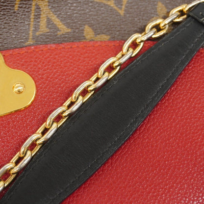 Louis Vuitton Shoulder Bag Monogram Saint Placide Brown Cerise — view 8