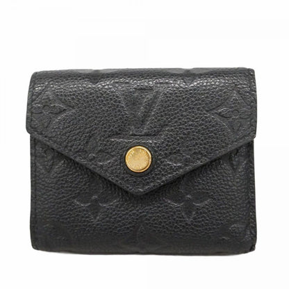 Louis Vuitton Trifold Wallet Monogram Empreinte Portefeuille Celeste Noir