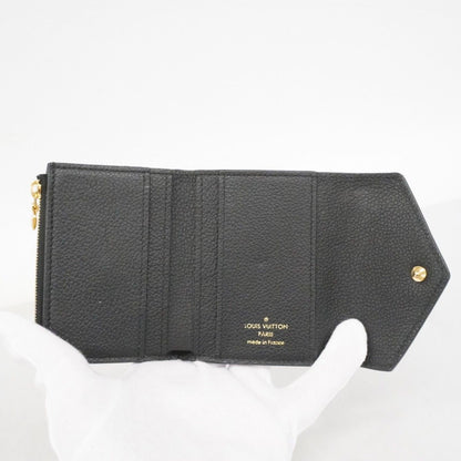 Louis Vuitton Trifold Wallet Monogram Empreinte Portefeuille Celeste Noir — view 3
