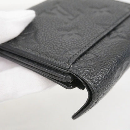 Louis Vuitton Trifold Wallet Monogram Empreinte Portefeuille Celeste Noir — view 7