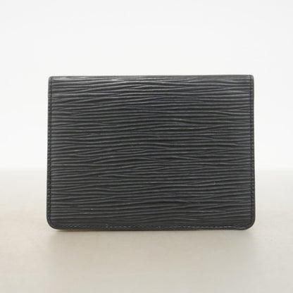 Louis Vuitton Card Case Epi Porte 2 Cult Vertical Noir — view 7