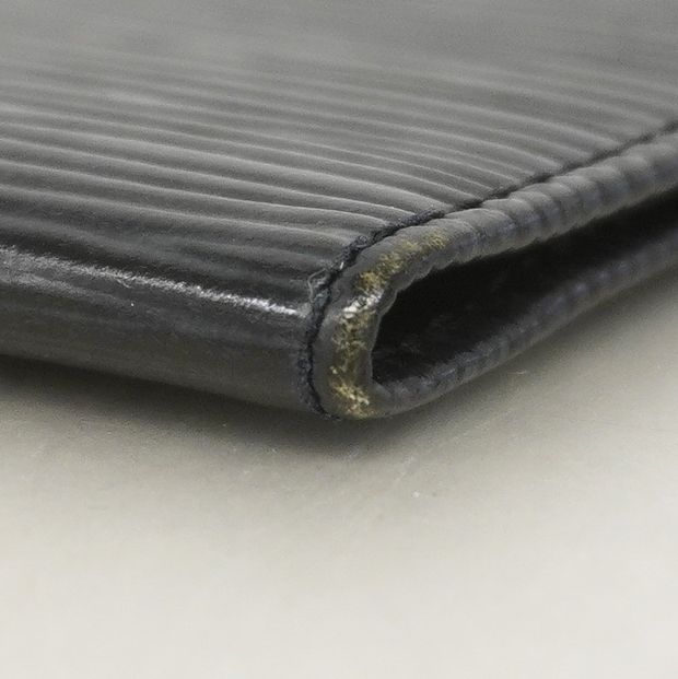 Louis Vuitton Card Case Epi Porte 2 Cult Vertical Noir — view 5