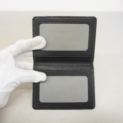Louis Vuitton Card Case Epi Porte 2 Cult Vertical Noir — view 3