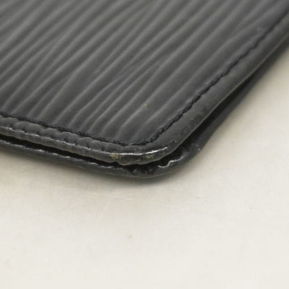 Louis Vuitton Card Case Epi Porte 2 Cult Vertical Noir — view 6