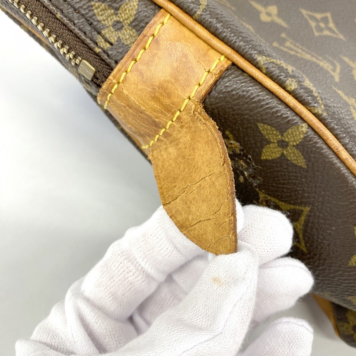 Louis Vuitton Business Bag Monogram Porte Documents Voyage Brown — view 6