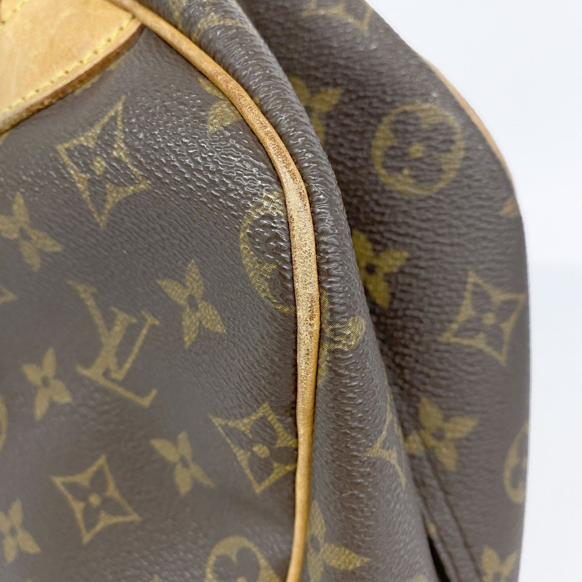 Louis Vuitton Handbag Monogram Deauville Brown — view 6