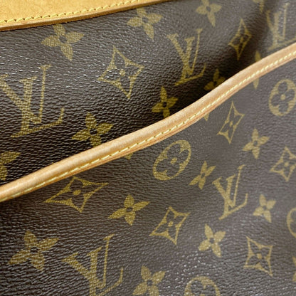 Louis Vuitton Handbag Monogram Deauville Brown — view 8