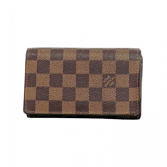 Louis Vuitton Wallet Damier Portefeuille Tresor Ebene