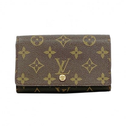 Louis Vuitton Wallet Monogram Portefeuille Tresor Brown