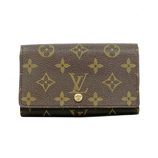 Louis Vuitton Wallet Monogram Portefeuille Tresor Brown
