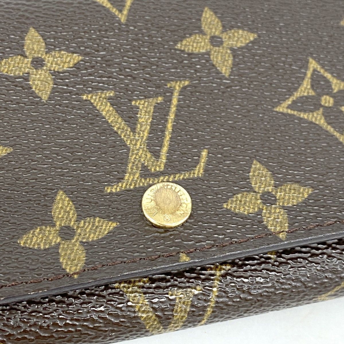 Louis Vuitton Wallet Monogram Portefeuille Tresor Brown — view 8