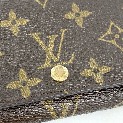 Louis Vuitton Wallet Monogram Portefeuille Tresor Brown — view 8