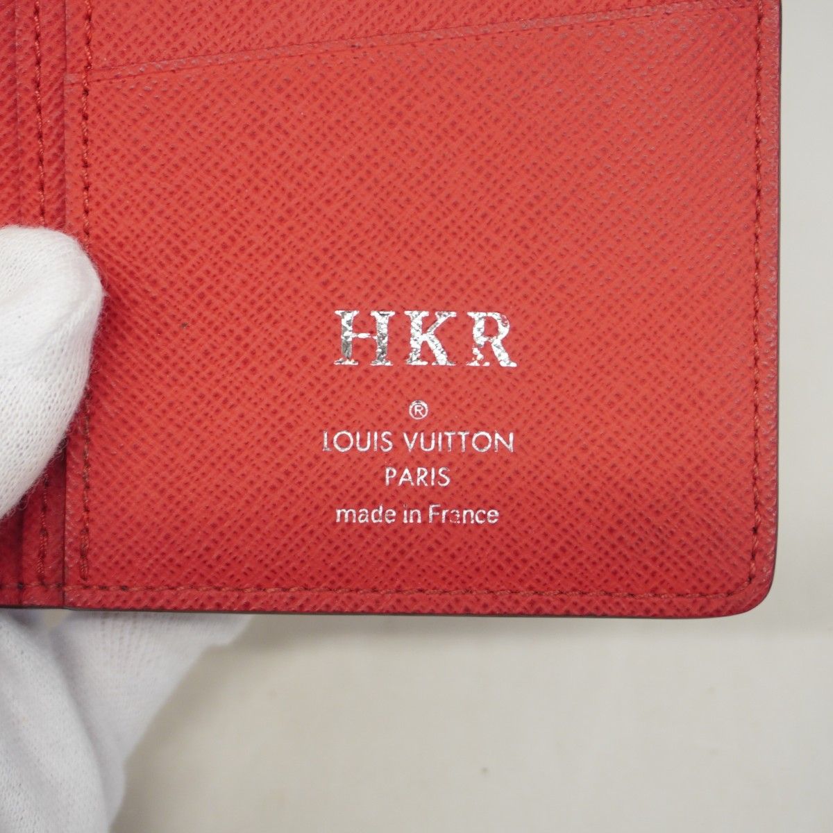 Louis Vuitton Wallet Taiga Portefeuille Brazza Blue Marine — view 4