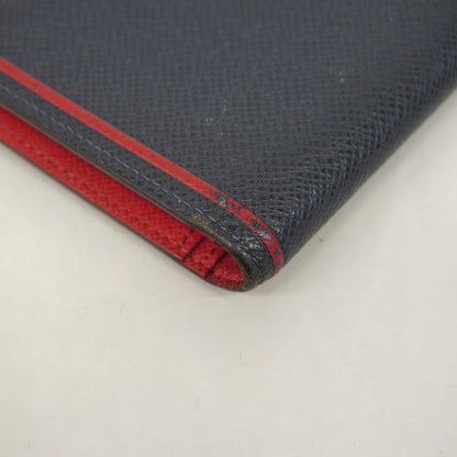 Louis Vuitton Wallet Taiga Portefeuille Brazza Blue Marine — view 5