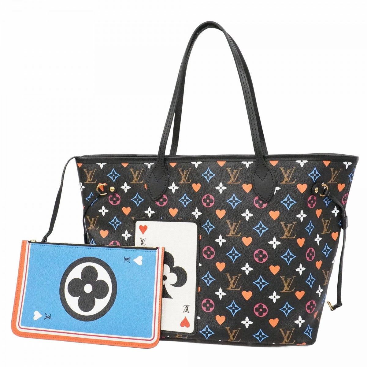 Louis Vuitton Tote Monogram Game on Neverfull MM Multi