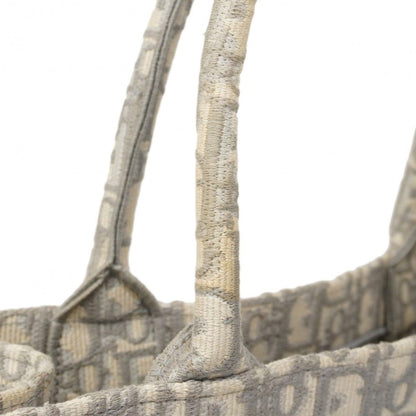 Dior Tote Book Canvas Gray White — view 7