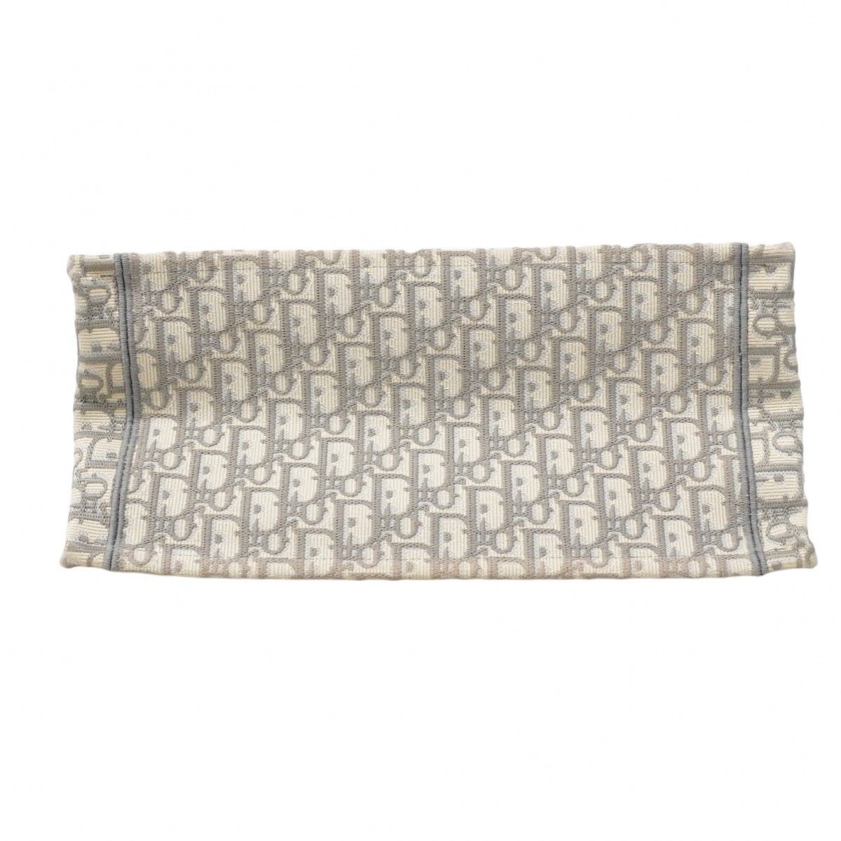 Dior Tote Book Canvas Gray White — view 3