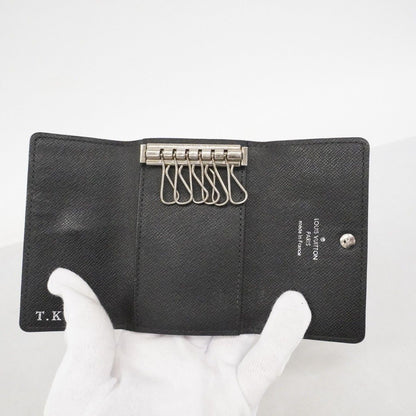 Louis Vuitton Key Case Damier Graphite Multicles 6 Black Key Holder — view 3