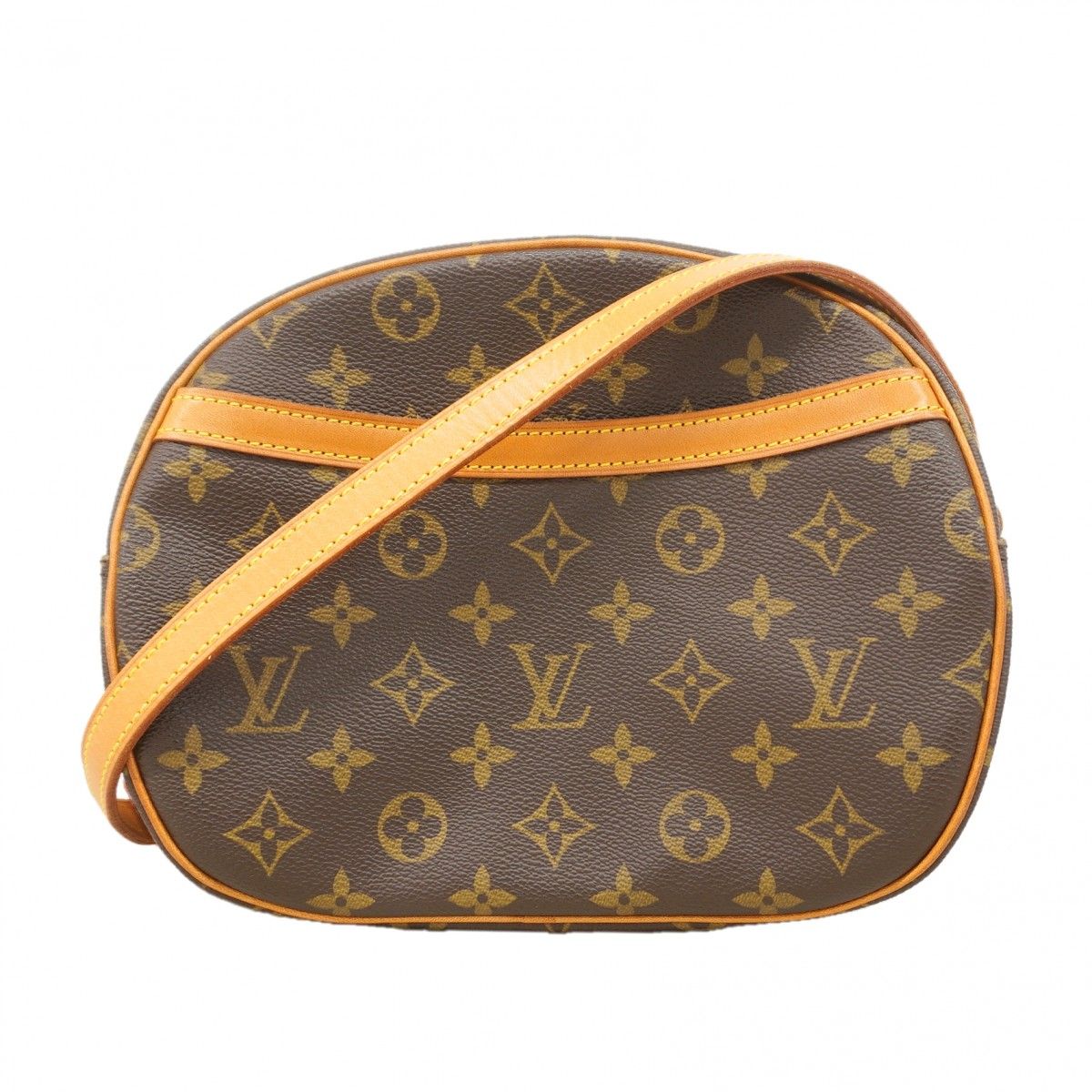 Louis Vuitton Shoulder Bag Monogram Blois Brown