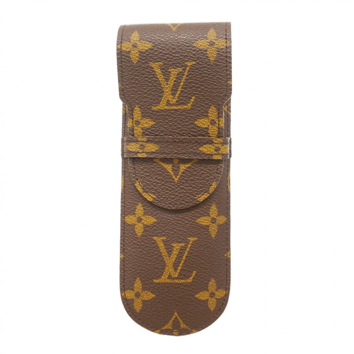 Louis Vuitton Pen Case Monogram Etui Stilo Brown