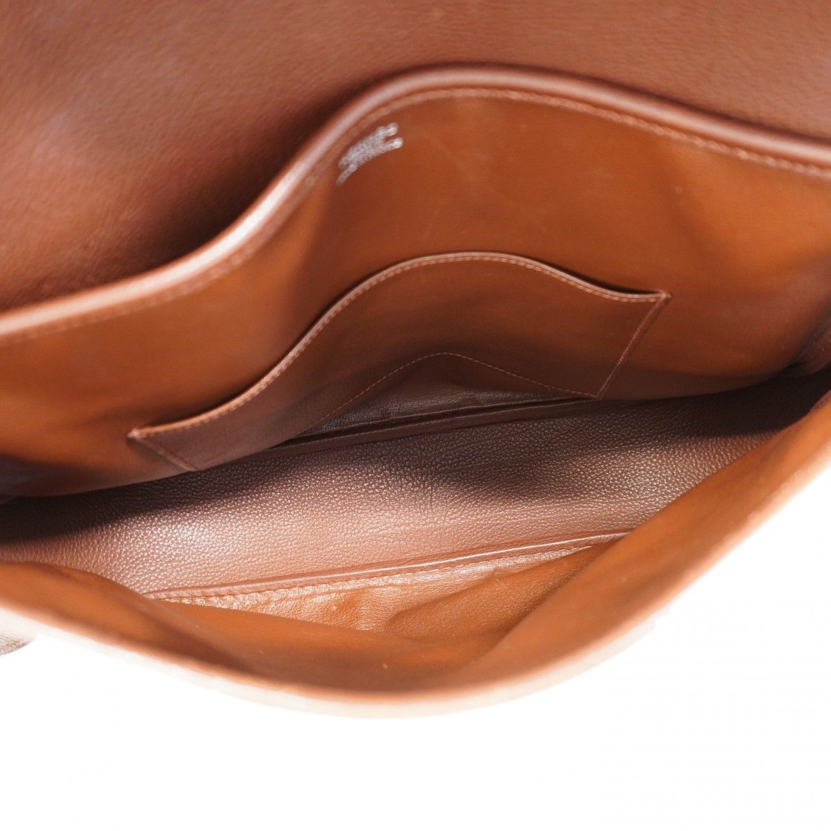 Hermes Shoulder Bag Christine Fjord Noisette Silver — view 4