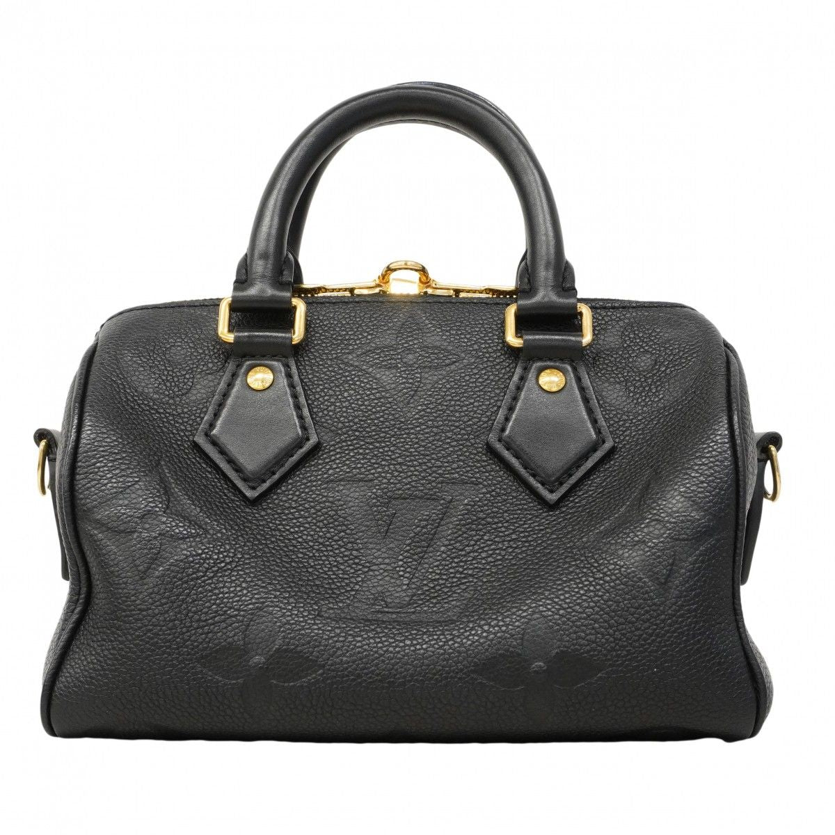 Louis Vuitton Handbag Monogram Empreinte Speedy Bandouliere 20 Noir 2-Way — view 9