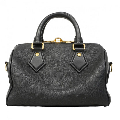 Louis Vuitton Handbag Monogram Empreinte Speedy Bandouliere 20 Noir 2-Way — view 9
