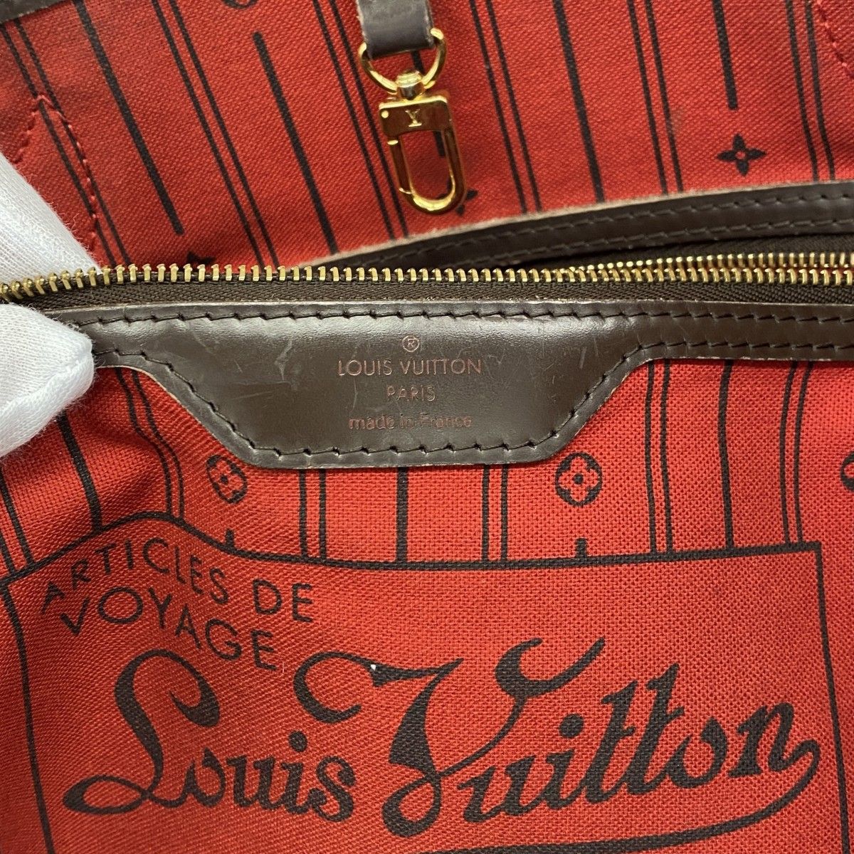 Louis Vuitton Tote Damier Neverfull GM Ebene — view 5