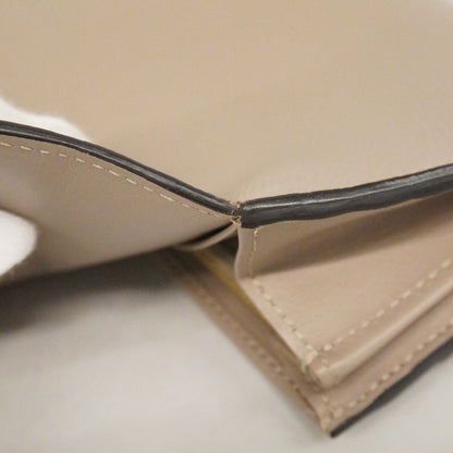 Fendi Wallet Leather Gray Ju Gold — view 5