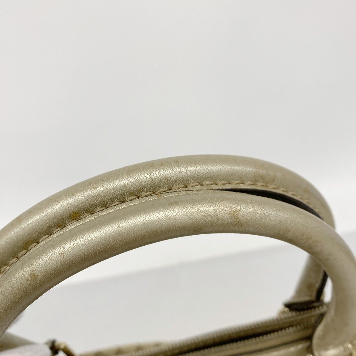 Gucci Tote GG Canvas Ski Brown Champagne Gold — view 8