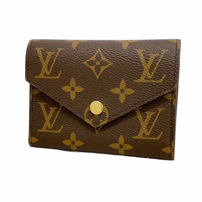 Louis Vuitton Trifold Wallet Monogram Portefeuille Victorine Brown