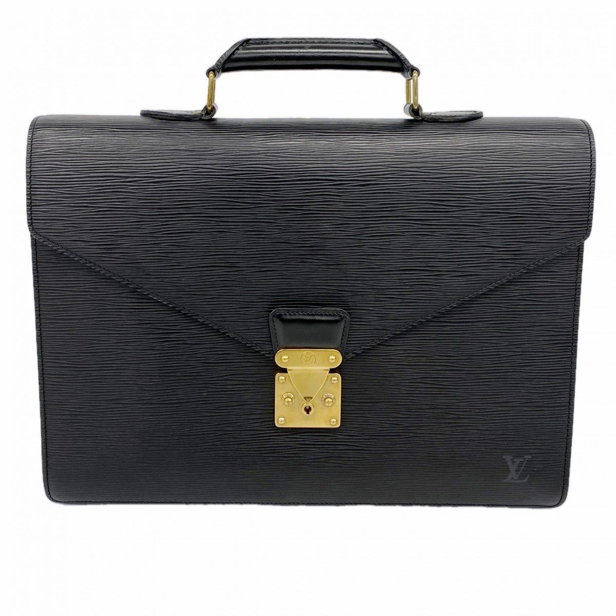 Louis Vuitton Business Bag Epi Serviette Conseil Noir