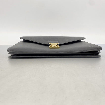 Louis Vuitton Business Bag Epi Serviette Conseil Noir — view 3