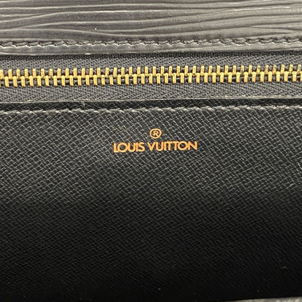 Louis Vuitton Business Bag Epi Serviette Conseil Noir — view 5