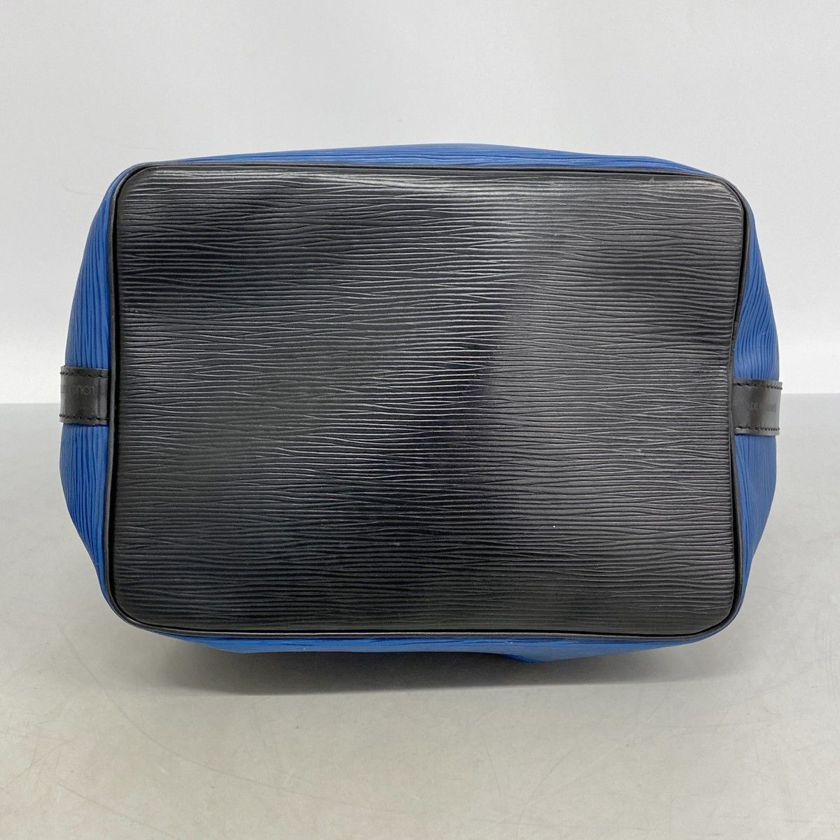 Louis Vuitton Shoulder Bag Epi Petit Noir Toledo Blue — view 3