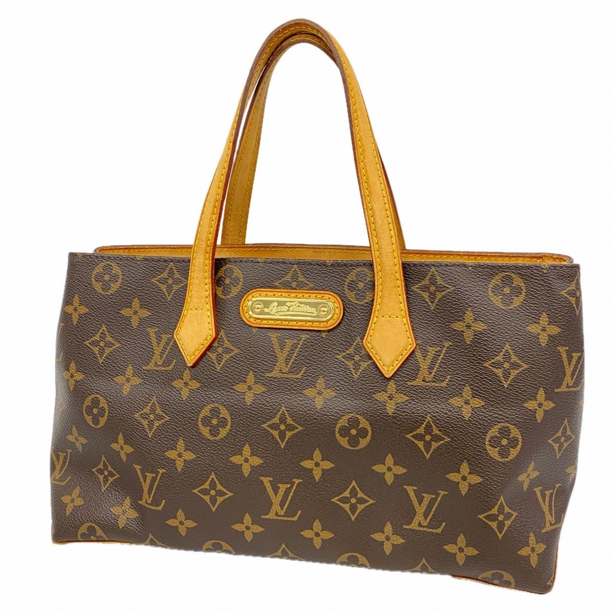 Louis Vuitton Handbag Monogram Wilshire PM Brown