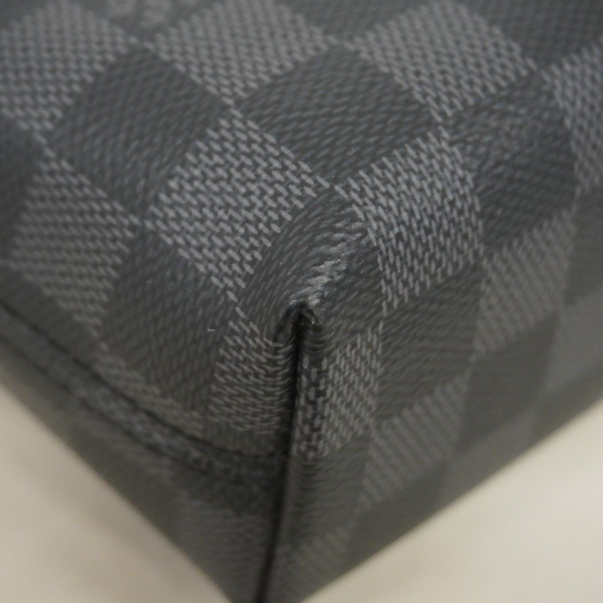 Louis Vuitton Business Bag Damier Graphite Pdj Porte Documents Jour NM Black — view 6