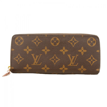 Louis Vuitton Wallet Monogram Portefeuille Clemence Rose Velours