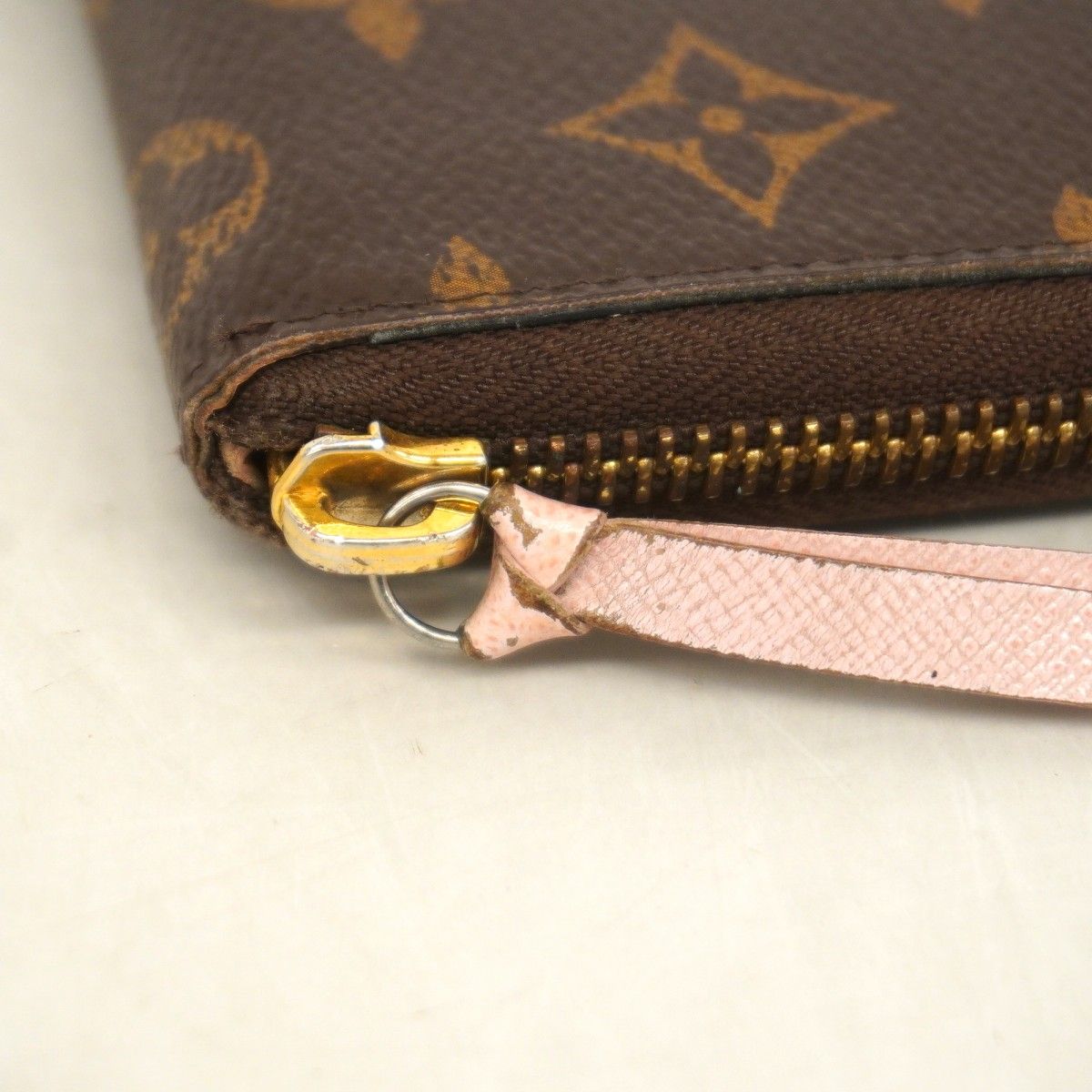 Louis Vuitton Wallet Monogram Portefeuille Clemence Rose Velours — view 7