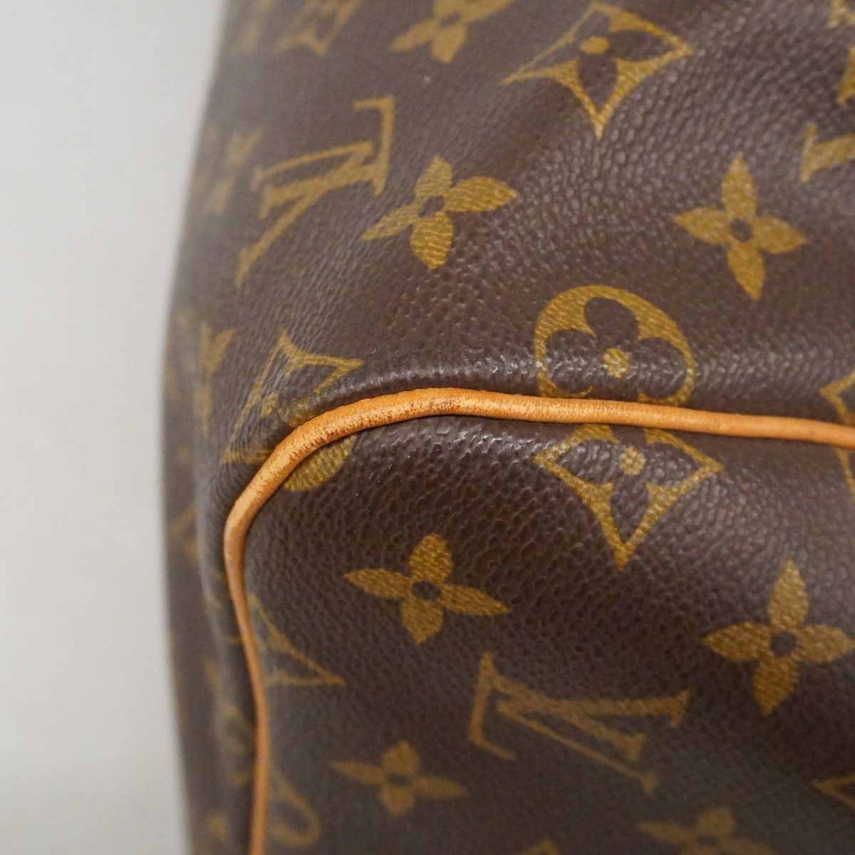 Louis Vuitton Boston Bag Monogram Keepall 55 Brown — view 6