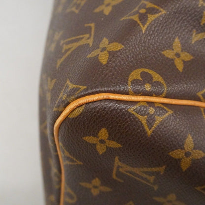 Louis Vuitton Boston Bag Monogram Keepall 55 Brown — view 6