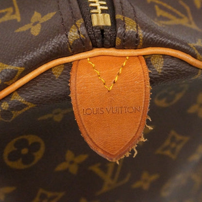 Louis Vuitton Boston Bag Monogram Keepall 55 Brown — view 5