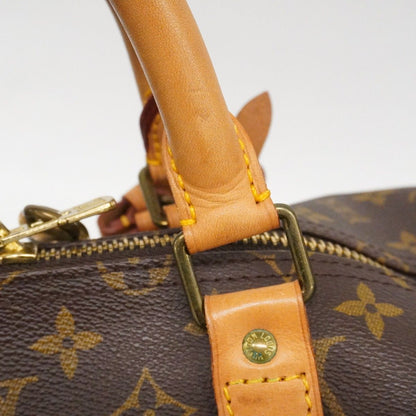 Louis Vuitton Boston Bag Monogram Keepall 55 Brown — view 9