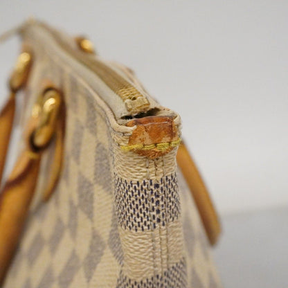 Louis Vuitton Handbag Damier Azur Saleya PM White — view 7