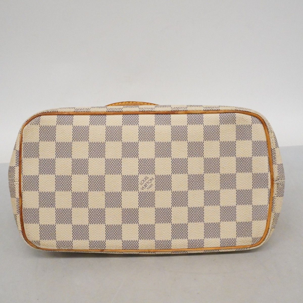 Louis Vuitton Handbag Damier Azur Saleya PM White — view 3