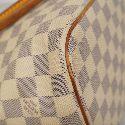 Louis Vuitton Handbag Damier Azur Saleya PM White — view 5