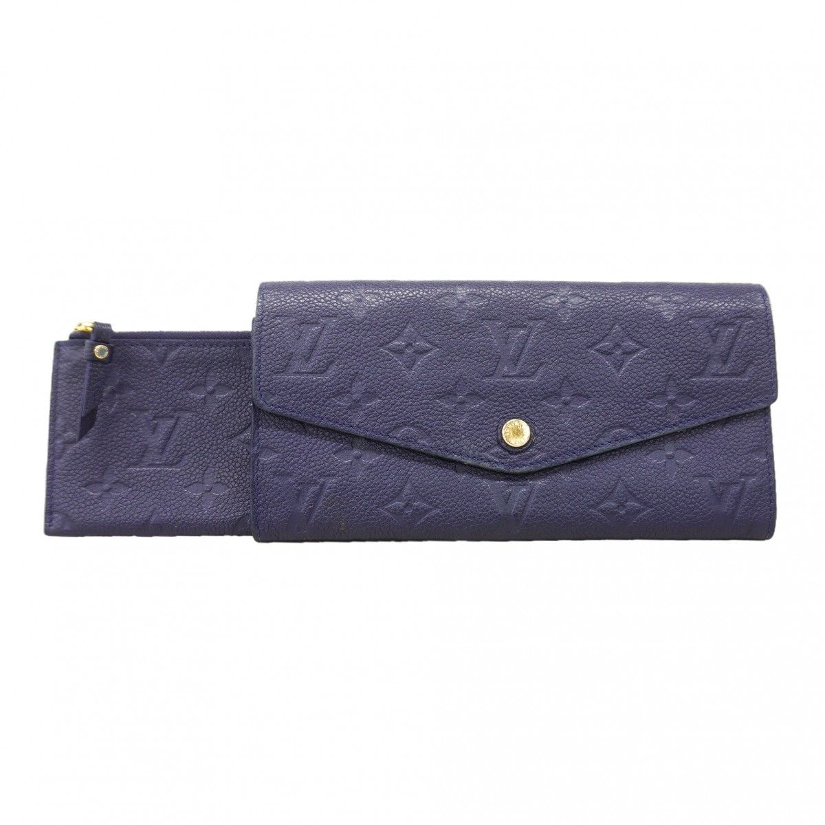 Louis Vuitton Wallet Monogram Empreinte Portefeuille Curies Celeste