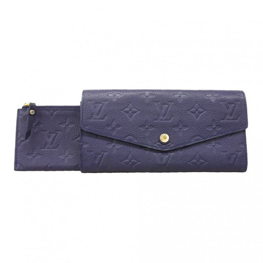 Louis Vuitton Wallet Monogram Empreinte Portefeuille Curies Celeste