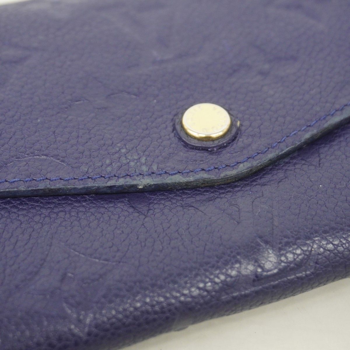 Louis Vuitton Wallet Monogram Empreinte Portefeuille Curies Celeste — view 5