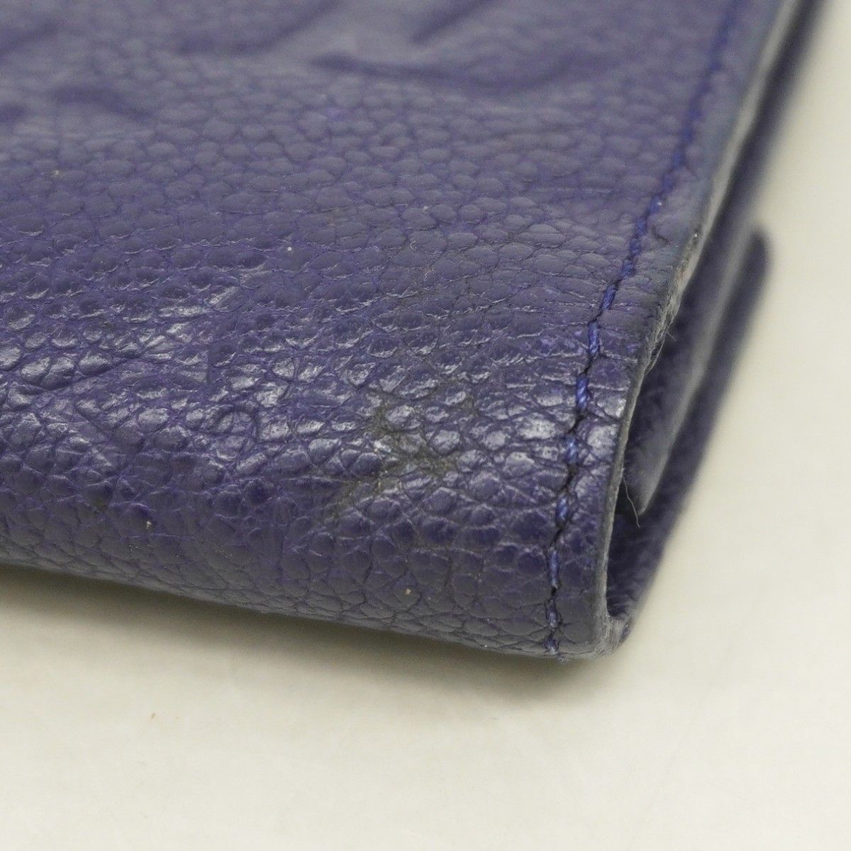 Louis Vuitton Wallet Monogram Empreinte Portefeuille Curies Celeste — view 8